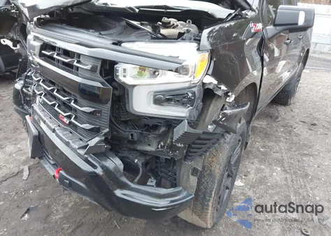 2022 Chevrolet Silverado 1500 4Wd Short Bed Lt Trail Boss z USA, uszkodzony, nr VIN 3GCUDFET6NG579798